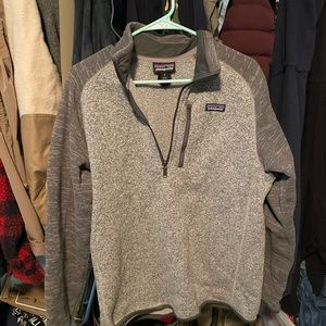 Patagonia pullover gray